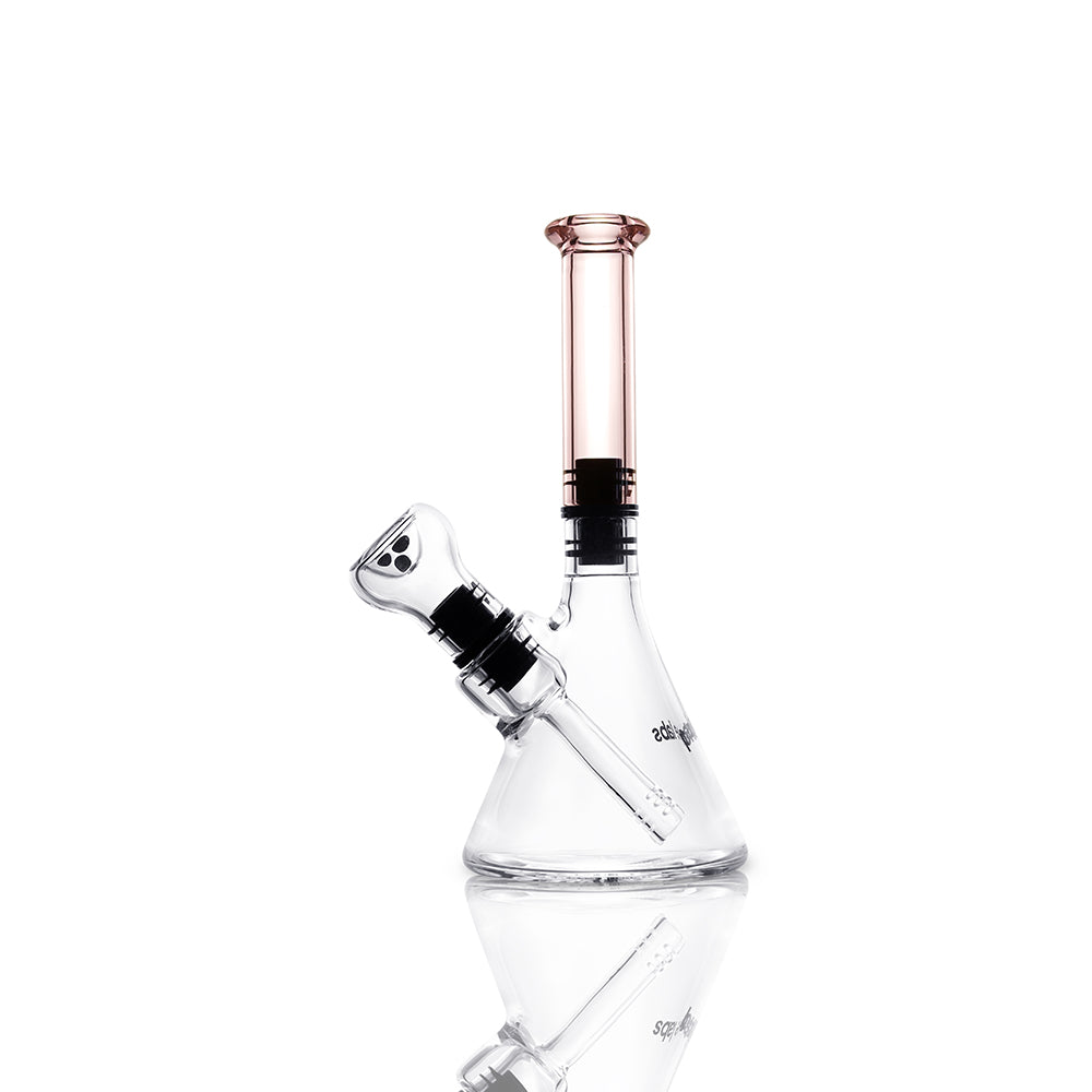 phaze labs modular magnetic bong with pink lemonade mouthpiece left side