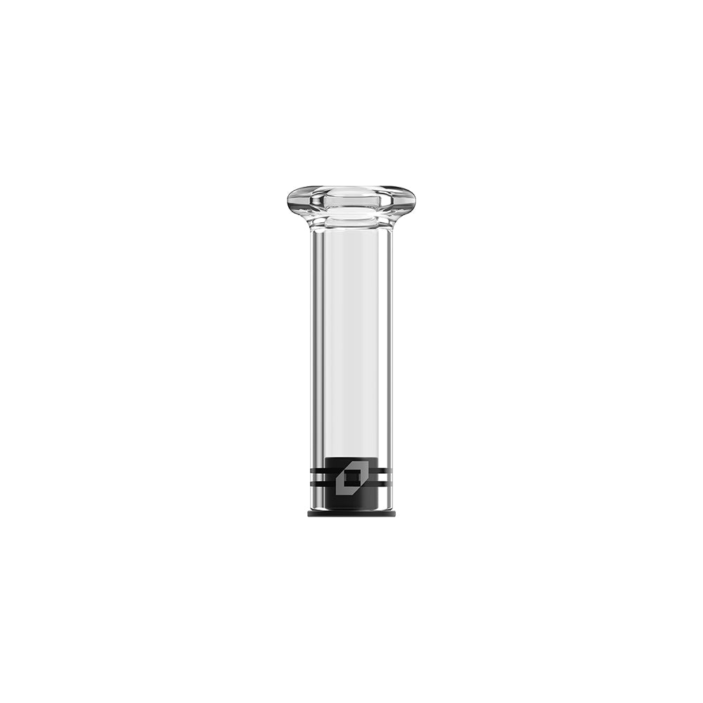 clear borosilicate glass straight neck mouthpiece