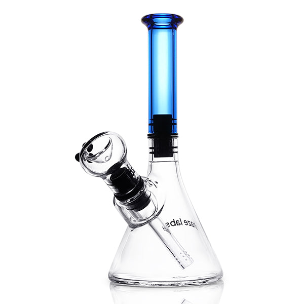 phaze labs magnetic water pipe with light cobalt neck