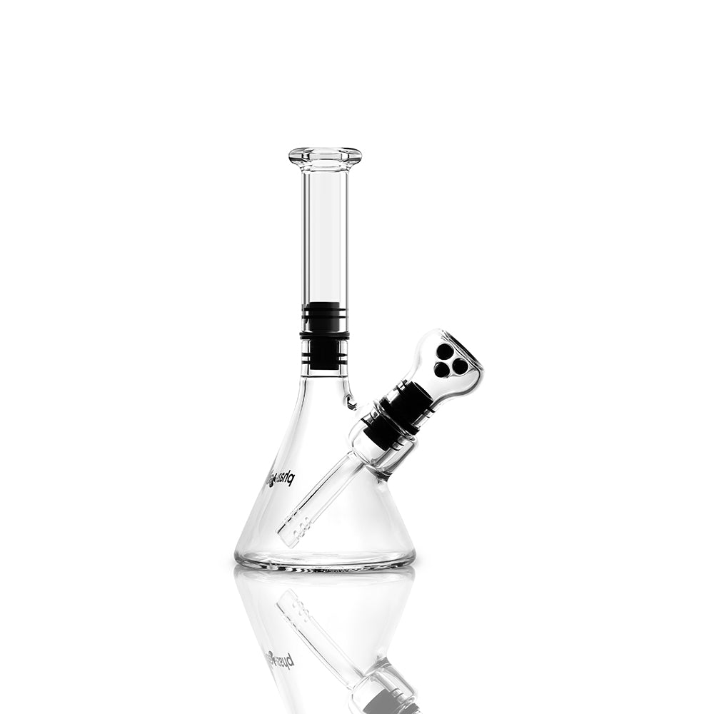 modular magnetic bong phaze labs clear mouthpiece right side