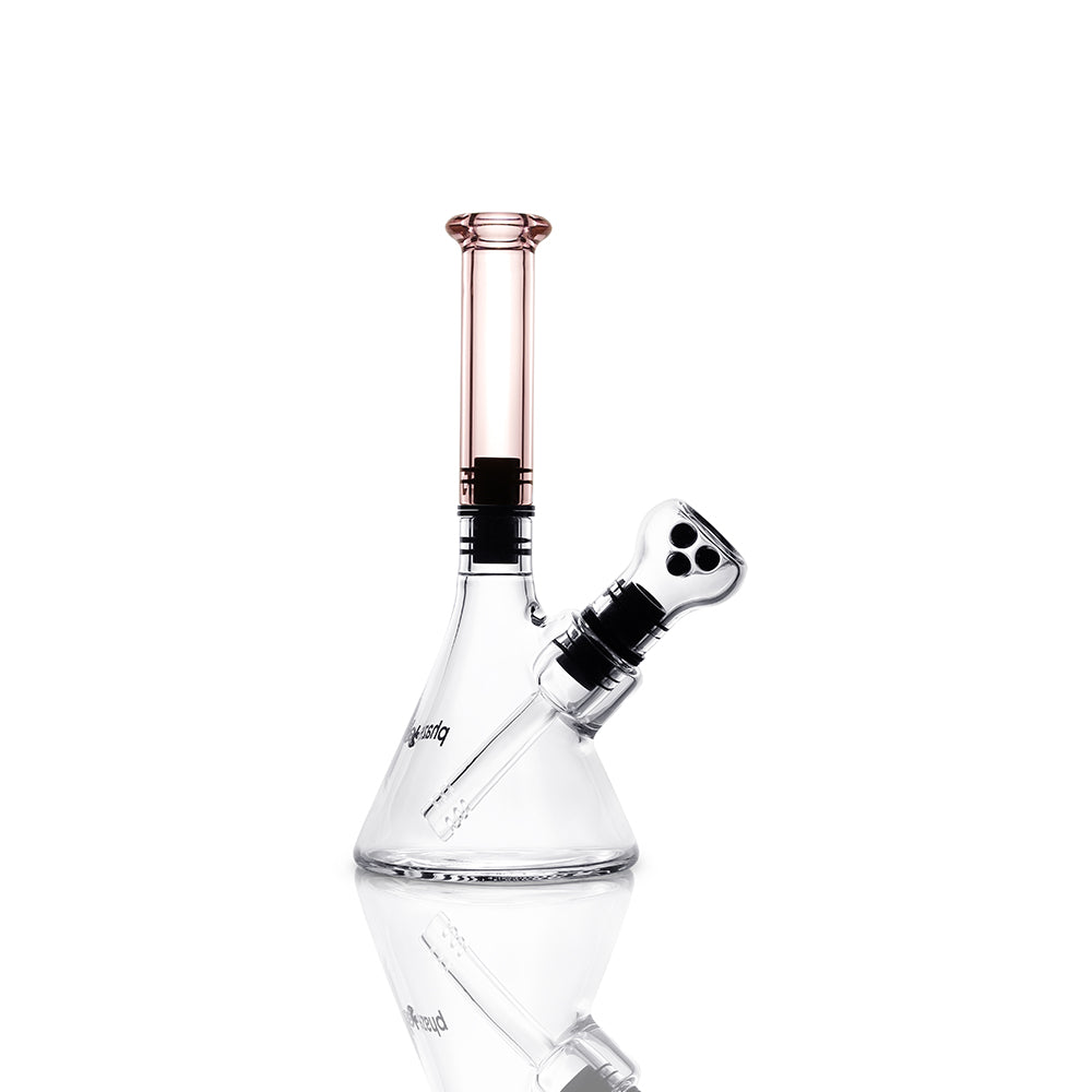 phaze labs modular magnetic bong with pink lemonade mouthpiece right side