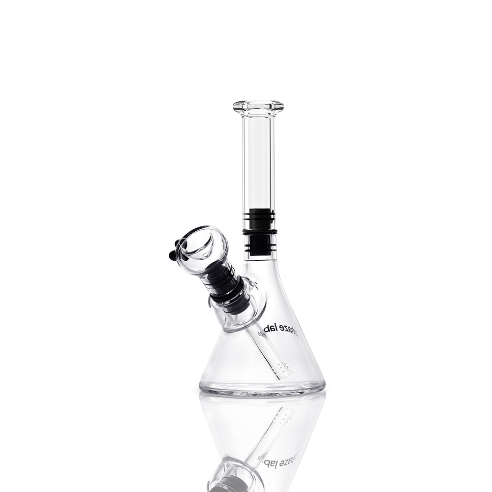 modular magnetic bong phaze labs clear mouthpiece left angle