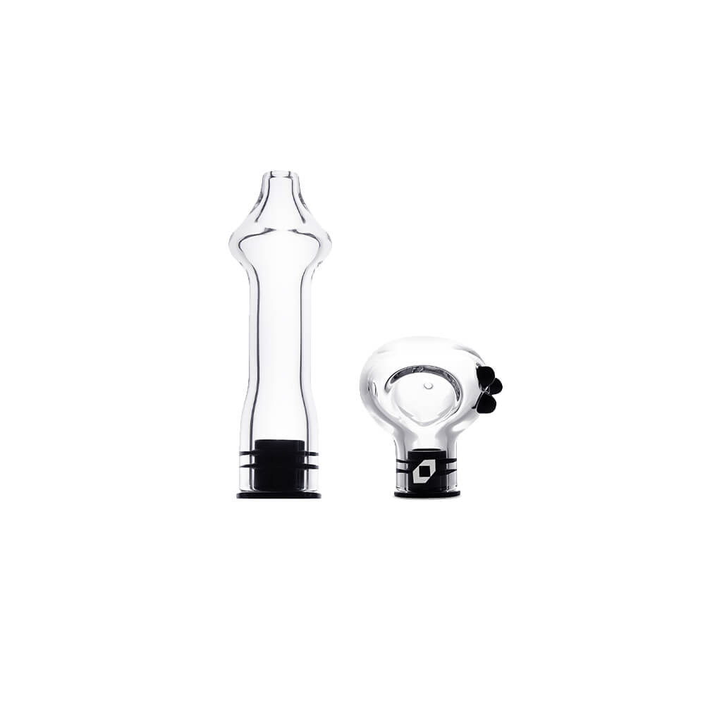 two piece magnetic hand pipe split view