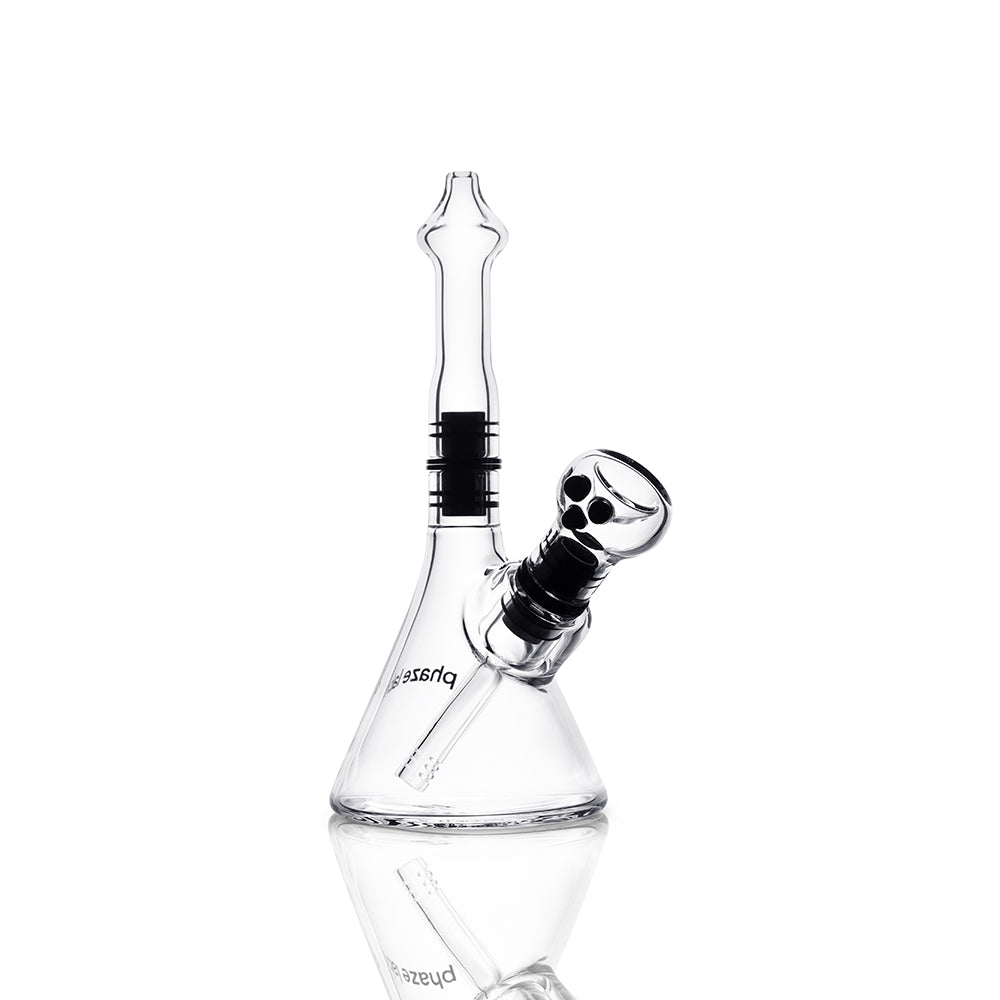 magnetic water pipe clear with bubble hookah neck mouthpiece